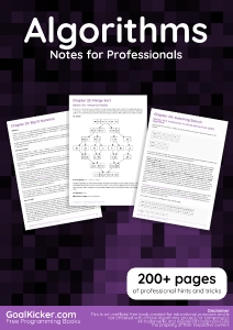Algorithms Notes for Professionals (GoalKicker.com) (Z-Library) (3)